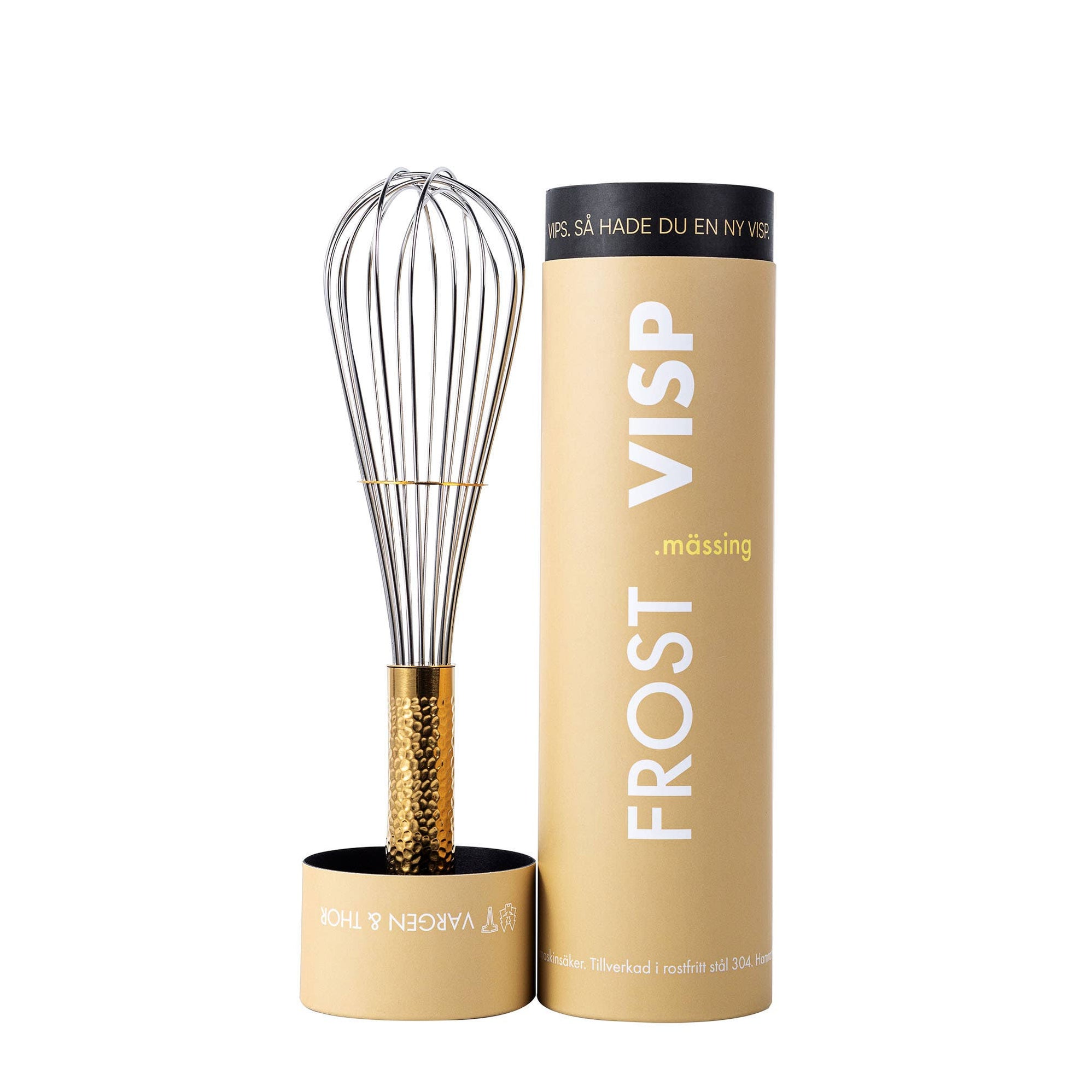 Steel Balloon Whisk Vargen & Thor Brass Family Style Design Co.