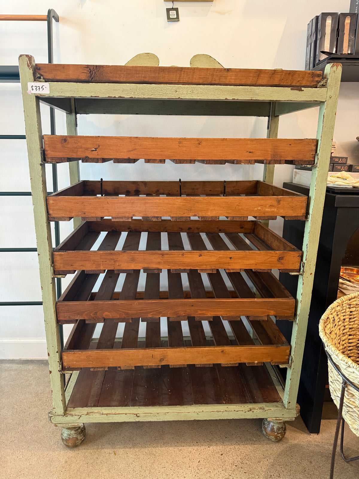 Green Baker's/Drying Rack | Family Style Design Co.